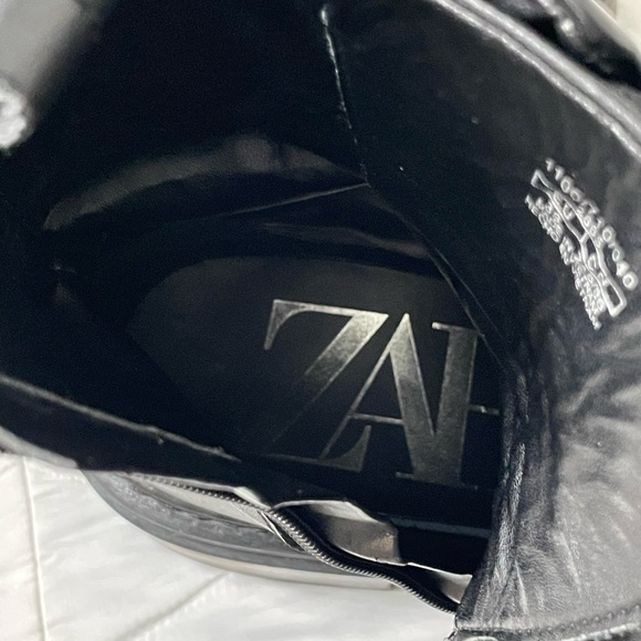 Zara size 38 EU combat boots - Picture 9 of 9